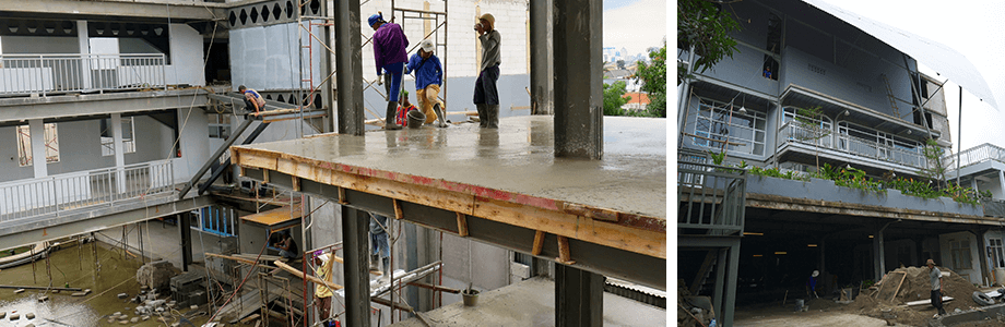 Construction, 2014–2015