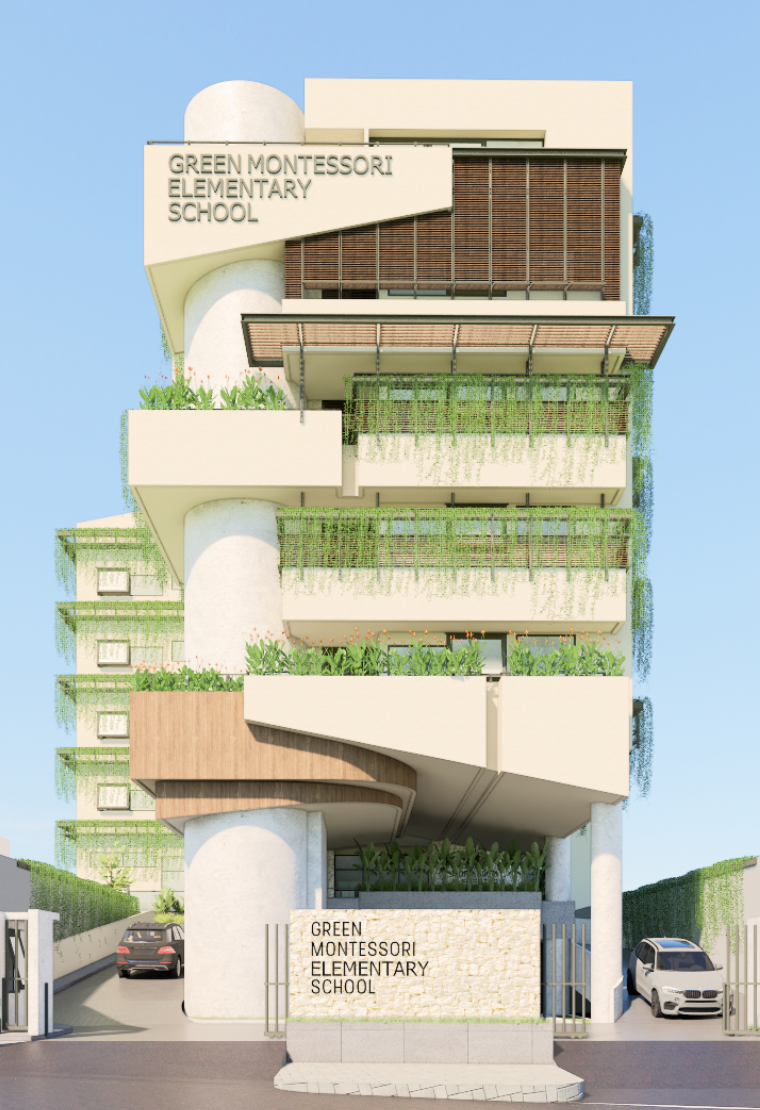 The new GMS building