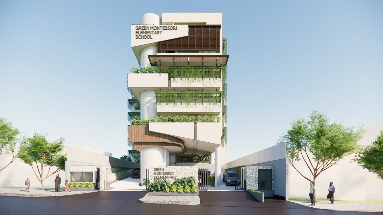 New building render / exterior