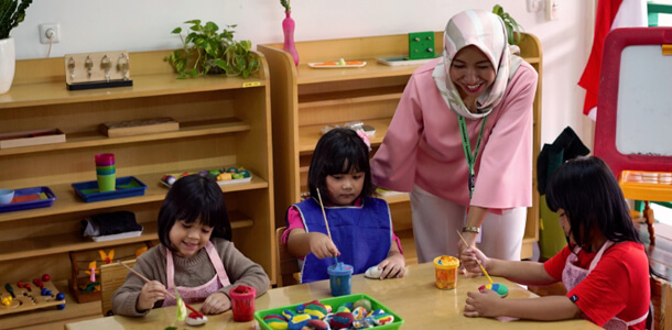 Preschool classroom photo
